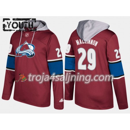 Colorado Avalanche Nathan Mackinnon 29 N001 Hooded Sweatshirt - Barn